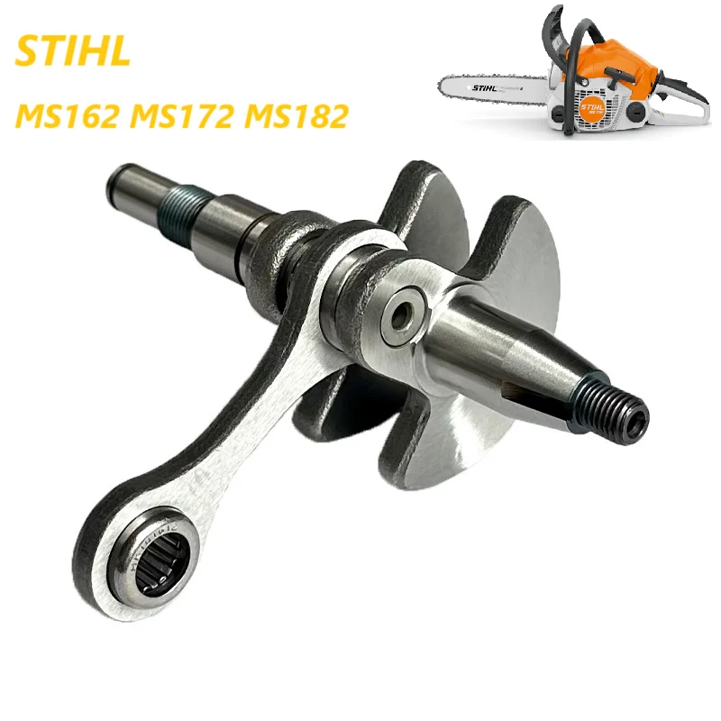 Crankshaft Crank Connecting Rod Fit For STIHL MS162 MS172 MS172T MS172C MS182 MS182T MS212 MS 162 172 182 212 Chainsaw parts