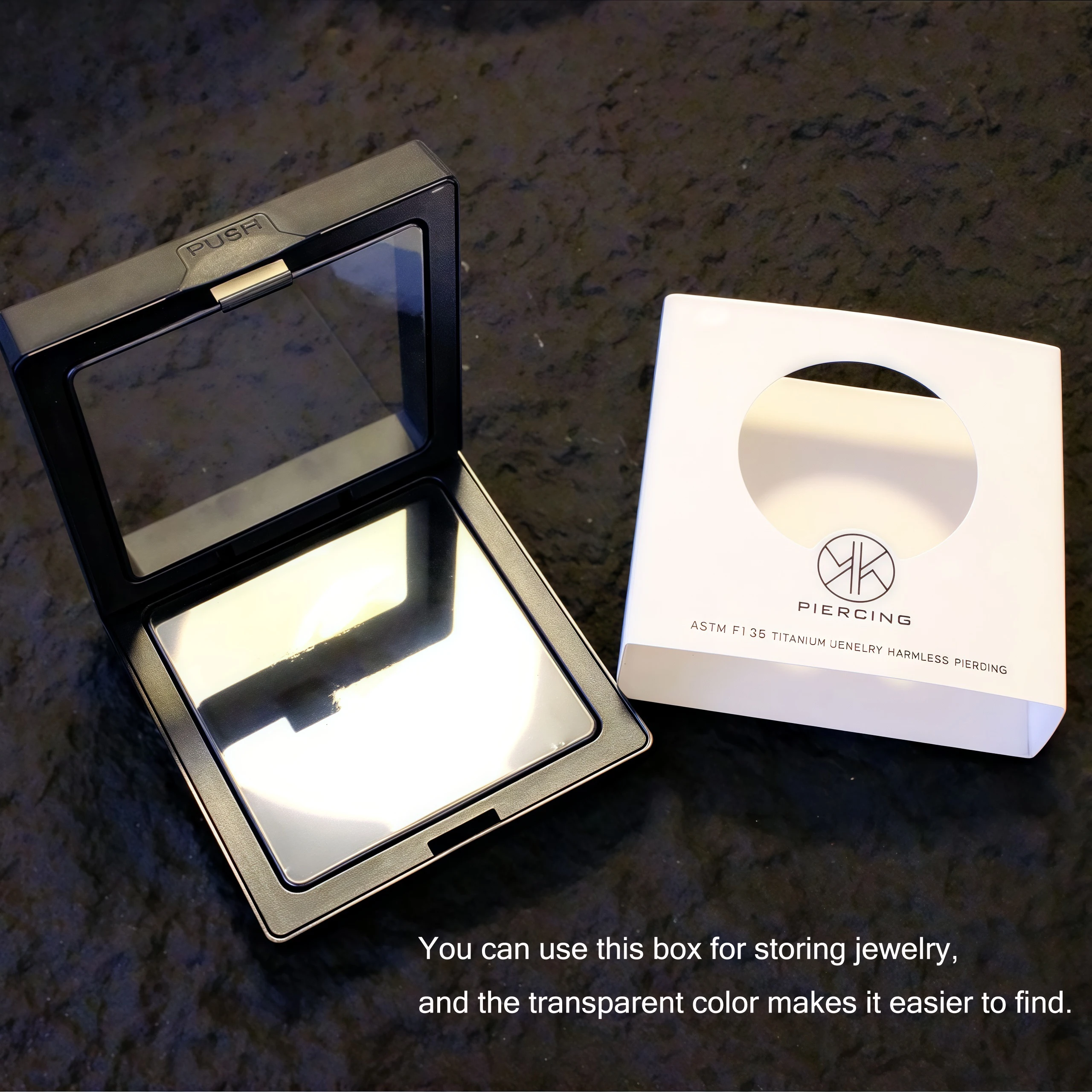 ASTM F136 التيتانيوم ثقب الأنف 16 جرام البرق مسمار ثقب الزنمة محارة الغضروف اللولب أقراط Labret مجوهرات