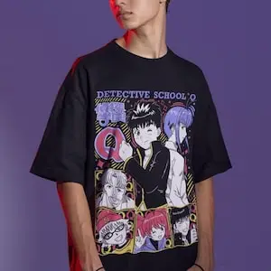 Detective School Q T-Shirt Anime Manga Shirt