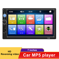 7 inch HD Touch Screen Multimedia Video Player 7010B For Universal Car MP5/BT/FM/SWC 2 Din Car Radio Stereo Automotive