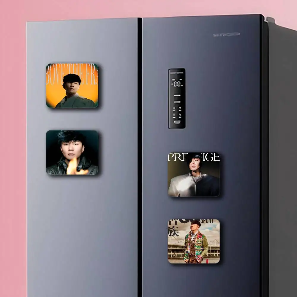 J-JJ Lin ANIME صور شخصية مغناطيس الثلاجة-هدية لديكور المنزل هدية عيد الحب صورة ملصق مغناطيسي #2