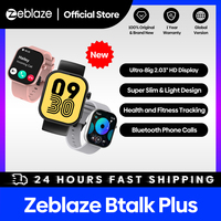 New Zeblaze Btalk Plus Voice Calling Smartwatch 2.03'' HD Color Display Health and Fitness Tracking Smart Watch for Men Women