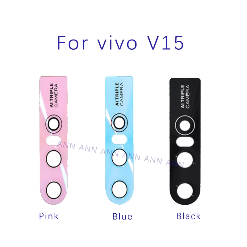 New Rear Back Camera Glass Lens For Vivo V15 Back Big Main Camera Lens Glass Cover Replacement Spare Parts