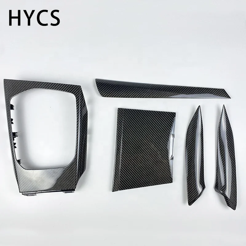 

Real carbon fiber interior accessories for BMW 3 Series G20 G21 center control panel interior panel