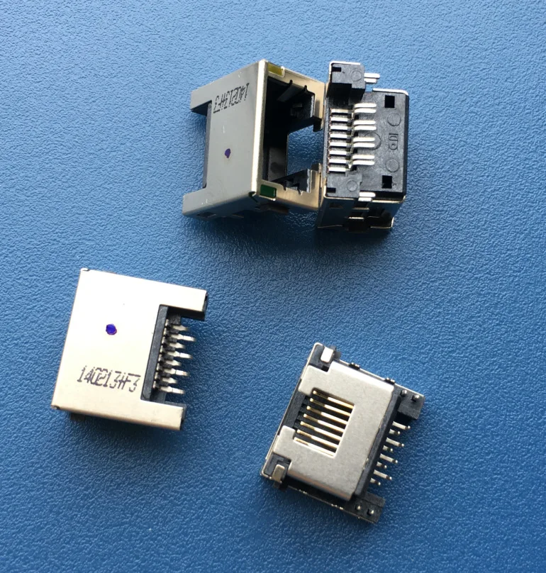 For Lenovo E49 E49A E49L E49AL G network interface card interface 12P original RJ45 network port socket with light
