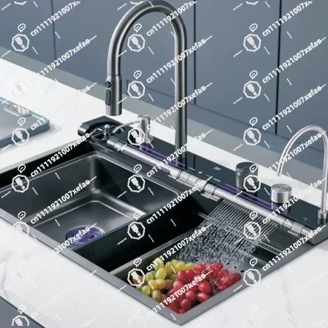 

Kitchen Tools and Gadgets Stainless Steel Smart Kitchen Sink 304 Stainless Steel