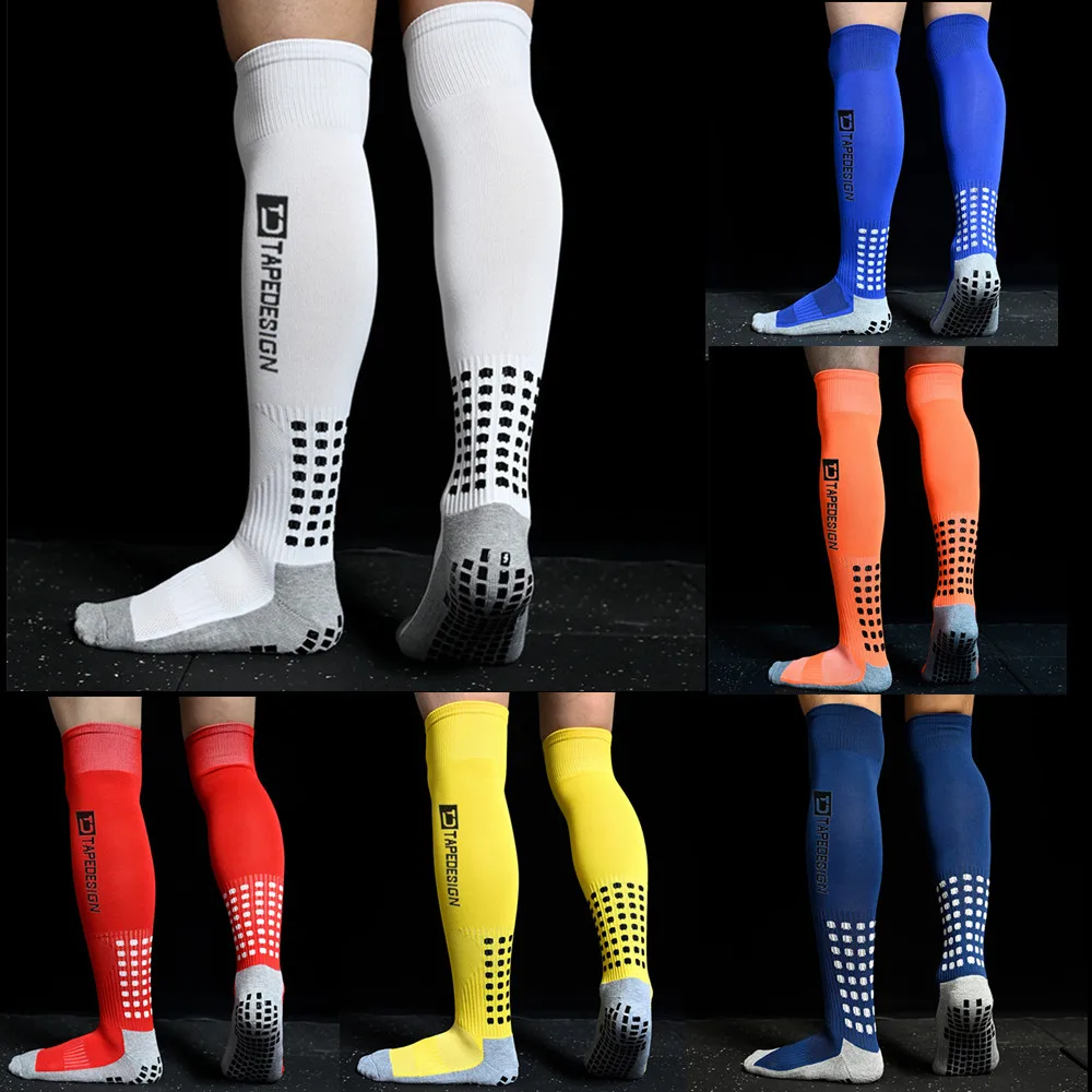 

Soccer Non-Slip Breathable 2022 Socks New Knee Men's High Towel Bottom Cycling Hiking Sports Training Long Football Socks