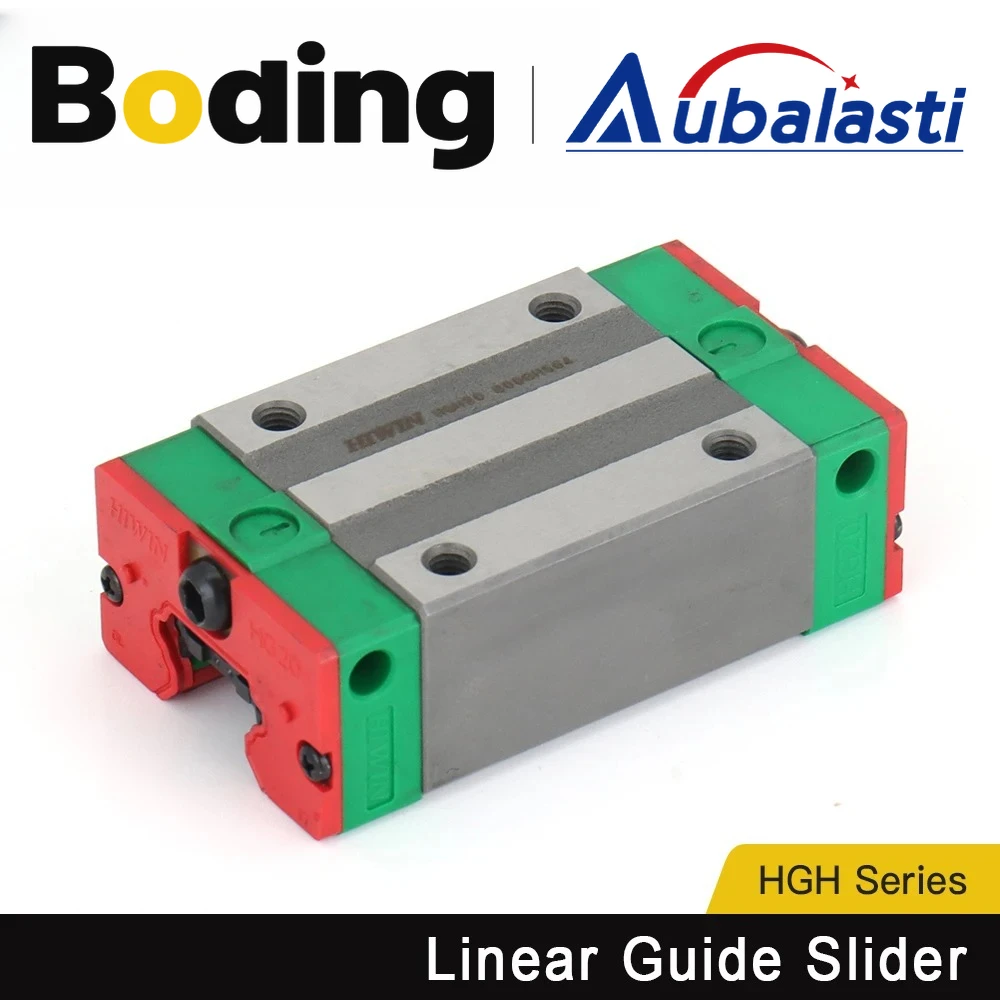 

Aubalasti HIWIN Linear Guide Rail Slider HGH15CA 20CA 25CA 30CA Linear Rail Linea Bearing for Engraving and Cutting Machine
