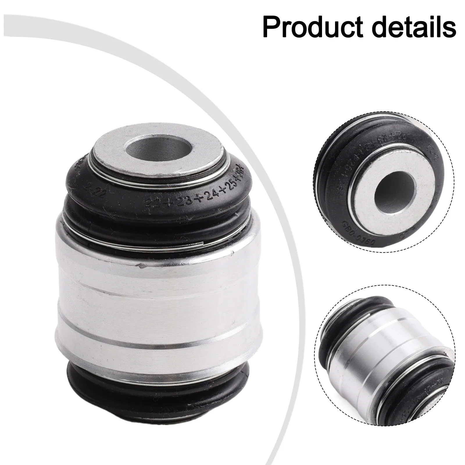 1188412-01-E Bushing Model 3 Knuckle Bushing Replacement Part For Tesla Black Color Direct Replacement High Compatibility