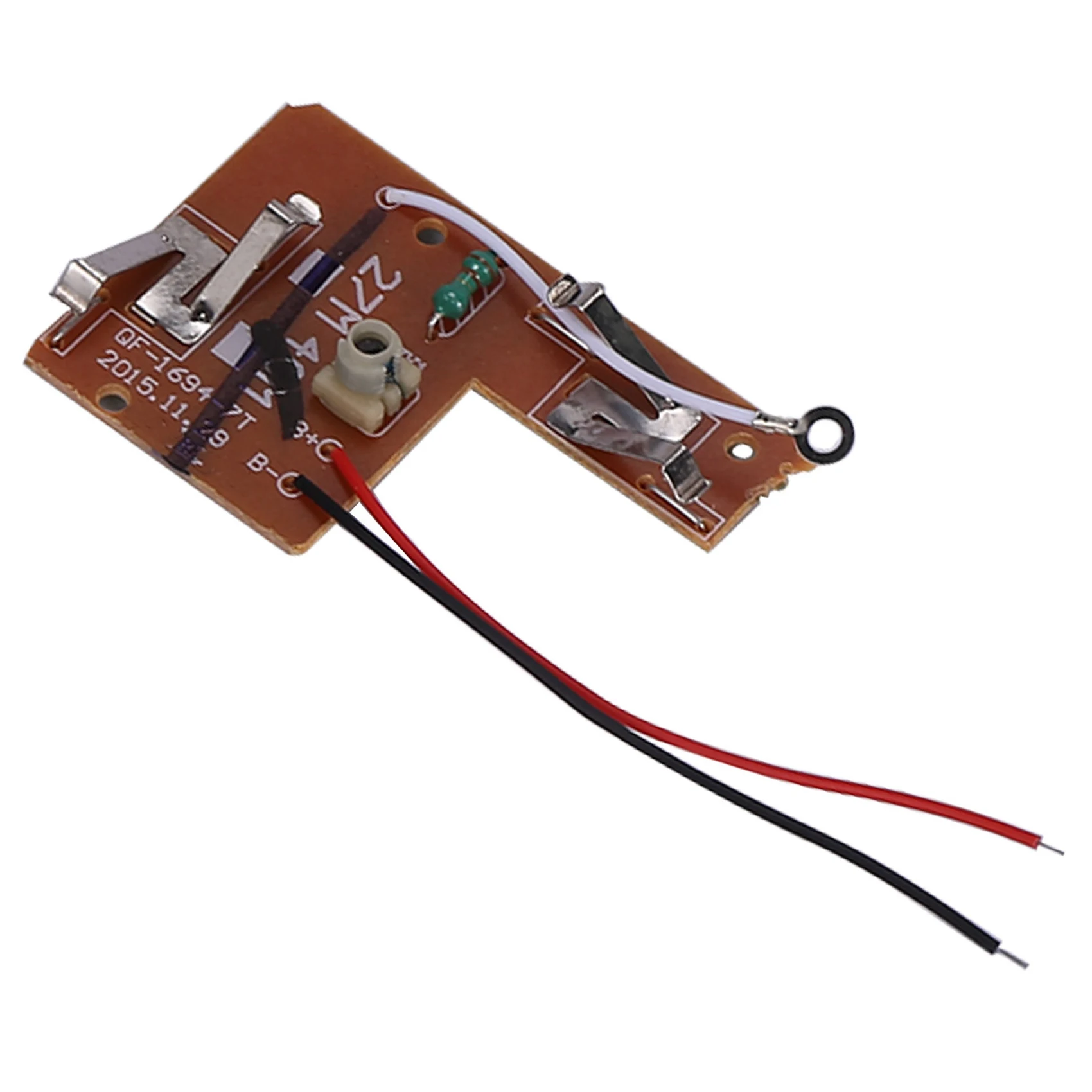 Transmisor y receptor remoto con antena, 4 canales, 40MHZ, piezas de juguete de Control remoto para Robot de coche RC DIY, 1 Juego