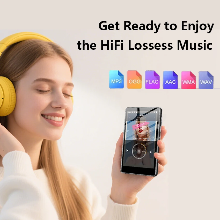 مشغل MP3 Android 8.1 مع بلوتوث وواي فاي، مشغل MP3 MP4 مع سبوتيفي، مسموع، باندورا، أميرا ومكبرات الصوت، حتى 512 جيجابايت