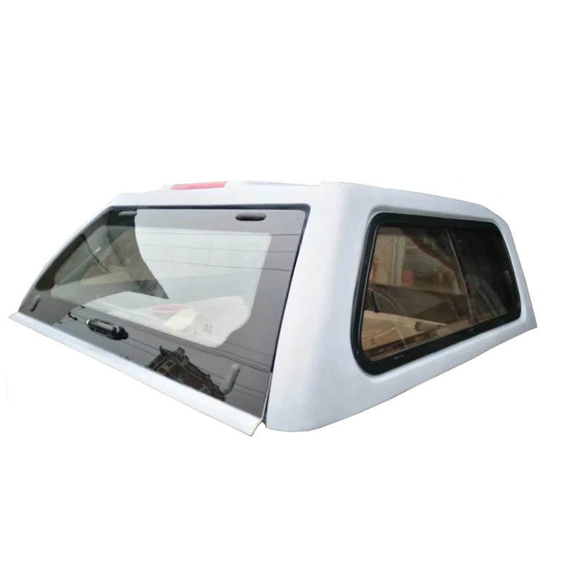 Factory Wholesale Fiberglass Hardtop Canopy Side-sealed window Toppers FRP Tops for Hilux Vigo 2005-2012