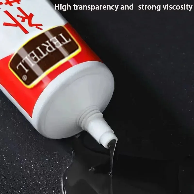 Special Glue for Sticking Shoes, No Hardening or Whitening, Transparent Soft Resin Shoe Repair Glue, Quick-drying Strong Glue