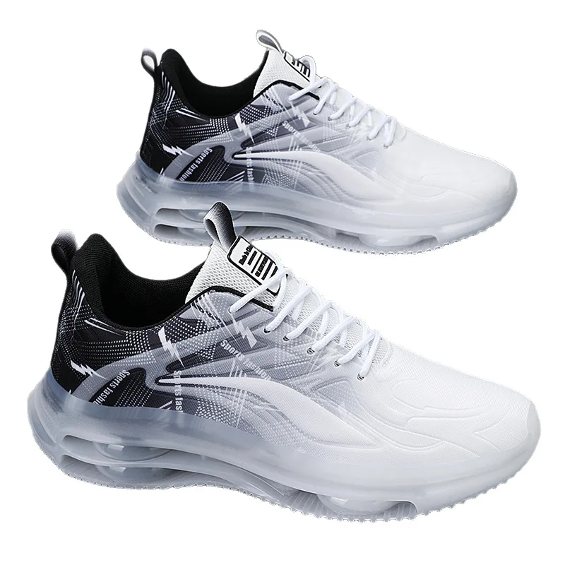 Sports Shoes for Men Shock-absorbing Large-sized Men's Shoes  Running Shoes Teenagers Height-increasing Casual Running Sneakers