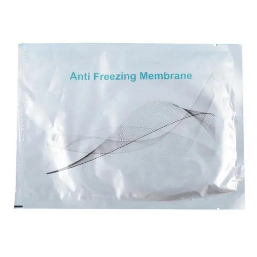 

Consumable Free Antifreeze Membrane 110G 100G 80G Anti Freezing Pad Membranes For Fat Freezing S M L Size