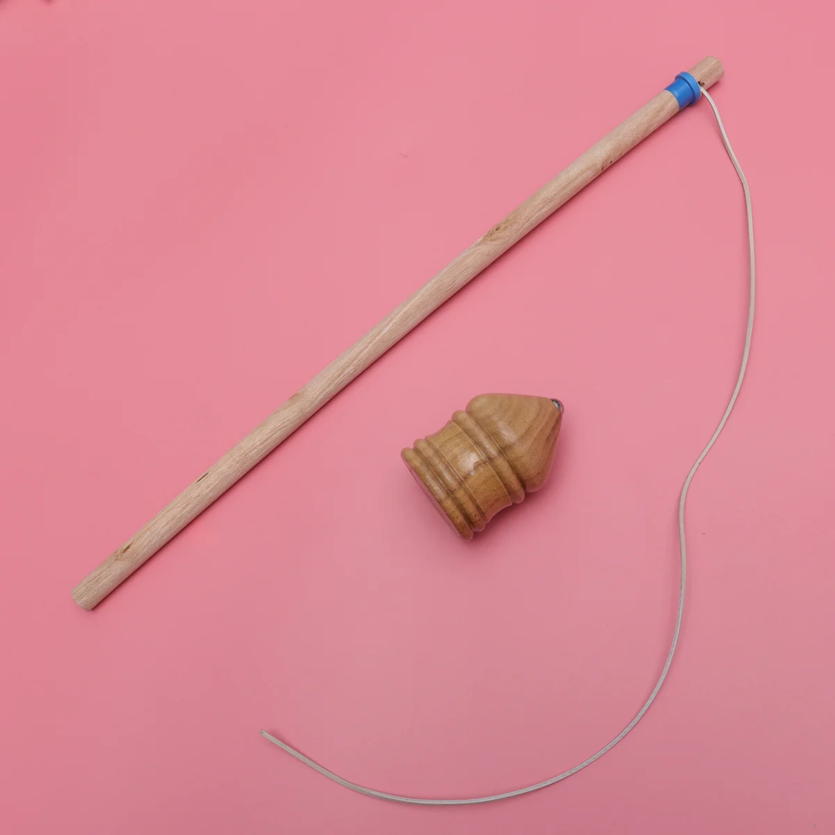 

Wooden Top 6Cm Brown Elm Wood Gyro Peg-Top For Kids Fine Motor Skills Vintage Craft Party Favor Diy Game Toddlers Play