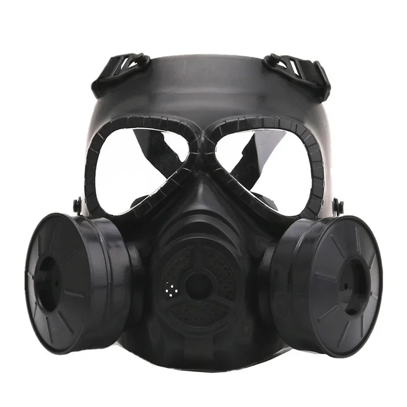

Full face protective helmet, military reality CS field commando gas mask
