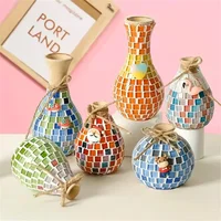 720pcs Glass Mosaic Tile Set, 0.99cm Square, DIY Craft Supplies for Handmade Projects, 24, Mosaic Stickers, DIY Craft Materials 2