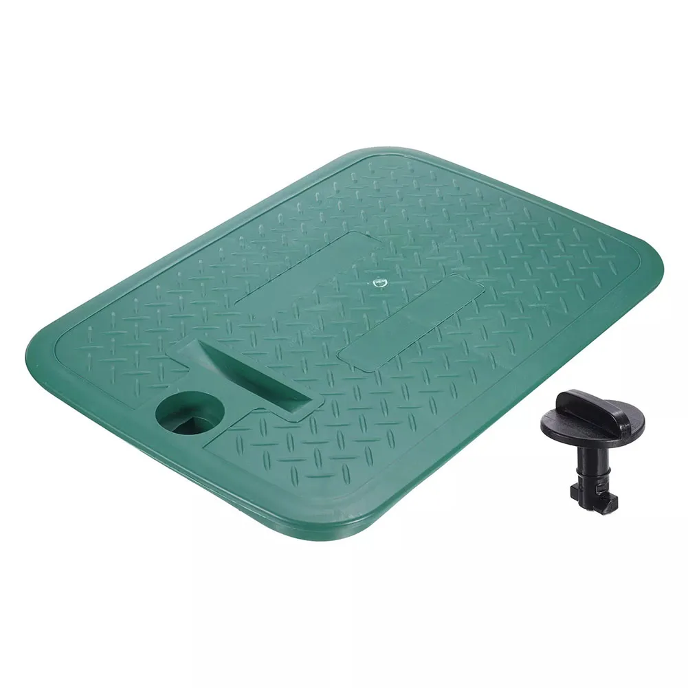 

Water Intake Valve Box Cover Waterproof Irrigation Control Valve Box Cover 12x17 Inch Durable Cover Functional Design