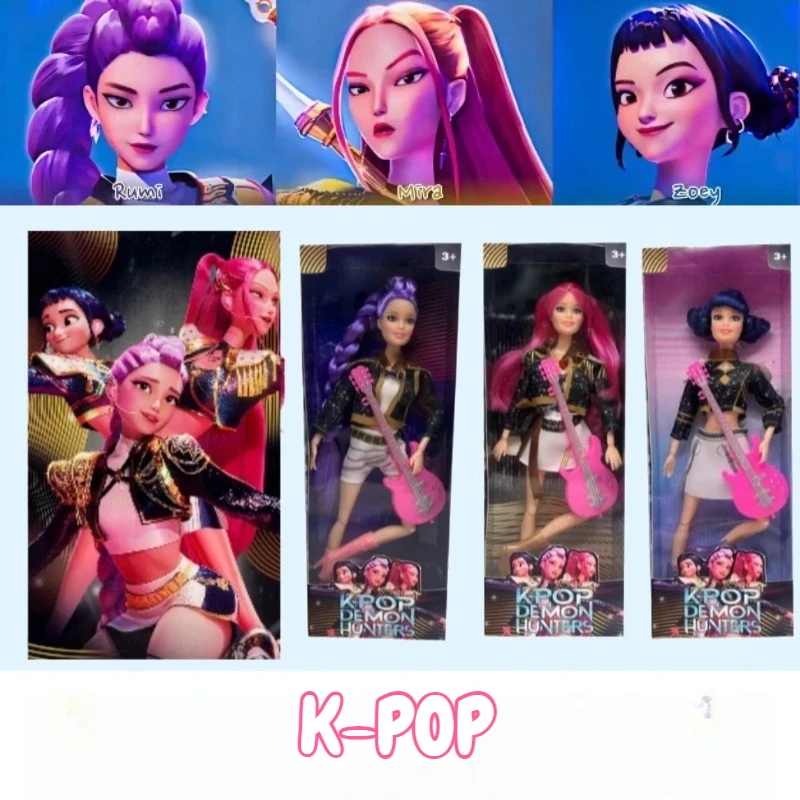 

K-POP Demon Slayer виниловая кукла Lumimila Zoey Коллекционная игрушка настольное украшение для детей экшн-фигурка Рождественский подарок