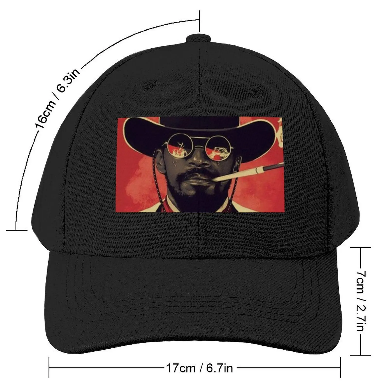 Posters Django Unchained Baseball Cap Military Cap Man Dropshipping Hats Woman Men's