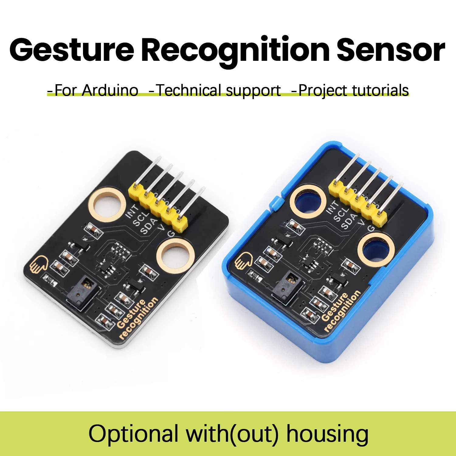 

Keyestudio Gesture Recognition Sensor For Arduino Optional With Housing Compatible With Lego Building Blocks DIY Projects Sensor