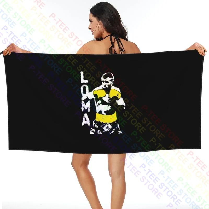 Vasyl Lomachenko Professional Boxer Silhouette Quick dry Towel New Microfiber Personalized