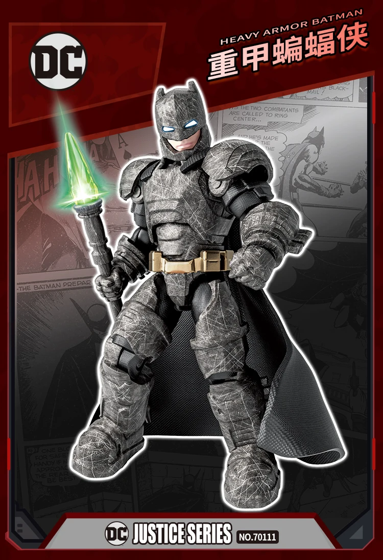 DC Justice League Spielzeug, The Dark Knight Trilogy Actionfigur, Batman, Superman, Aquaman, The Flash, Bausatzfigur, Geburtstagsgeschenk – Detail 4