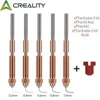 Creality K1C_K1 Max_Ender-3 V3 Unicorn Quick-Swap Nozzle Kit Swift Installation High-Flow Printing Upgraded Material