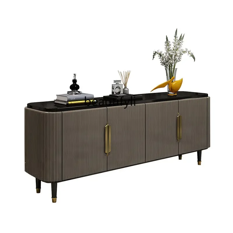 

new Stainless Steel Coffee Table TV Cabinet Unit American Light Luxury TV Cabinet Hong Kong Floor Cabinet Living Room Furniture