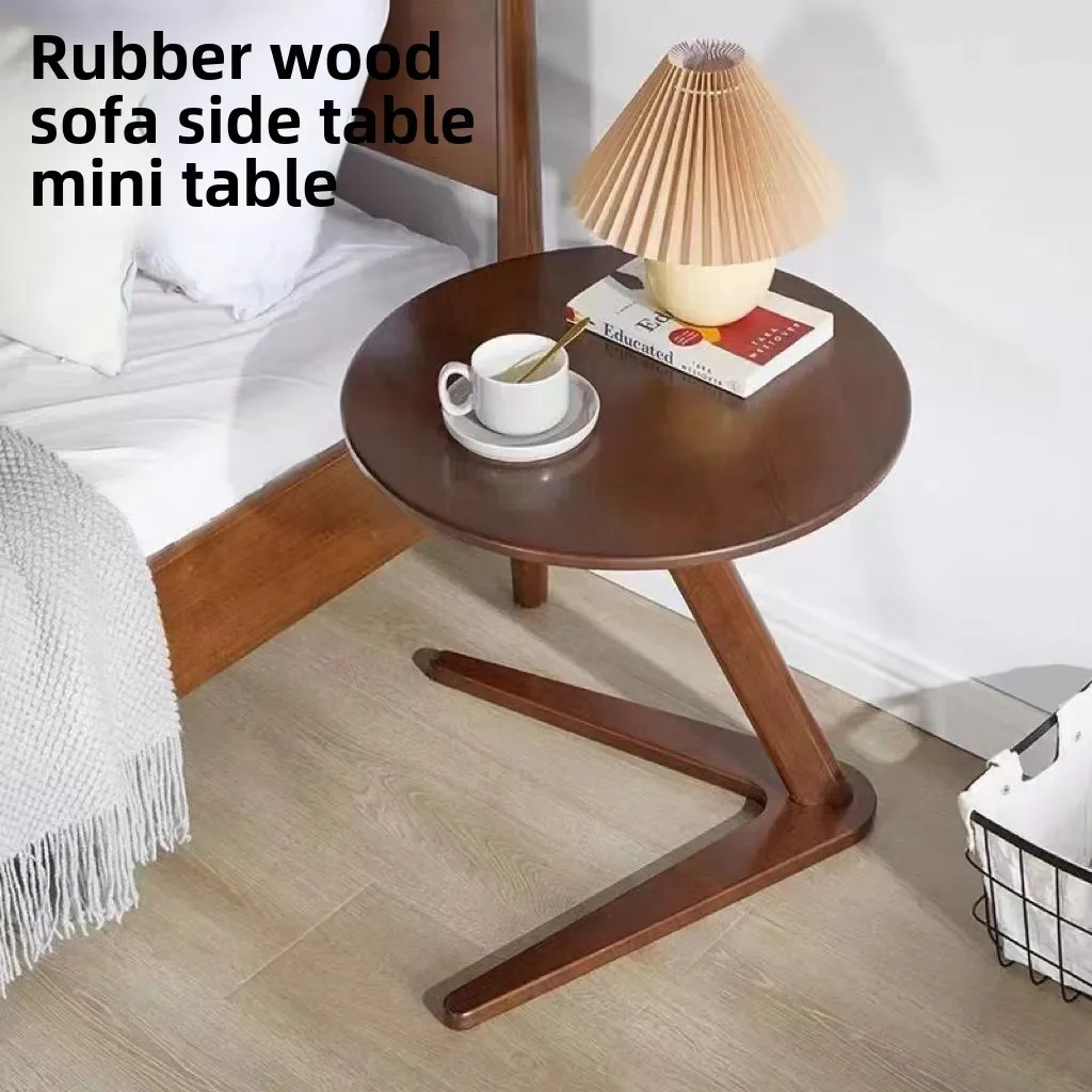 

Household Solid Wood Side A Few Sofa Side Table Living Room Small Table Mini Corner A Few Small Unit Bedside Table Hot New