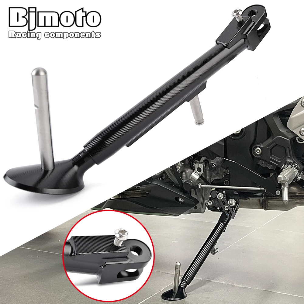 

ZX4RR ZX4R 2024 CNC Aluminum Kickstand Foot Side Stand Extent Support For Kawasaki ZX-4RR ZX-4R 2023 ZX 4RR 4R