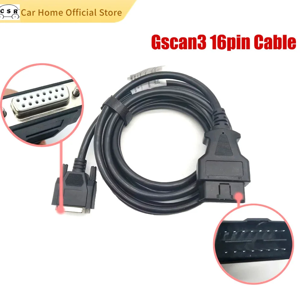 

For Gscan3 Main Cable OBD2 G-scan3 Diagnostic Test Line 15PIN to 16PIN Cable for Car Programmer G1PDDCA001 G1PDDC A006 Adapter