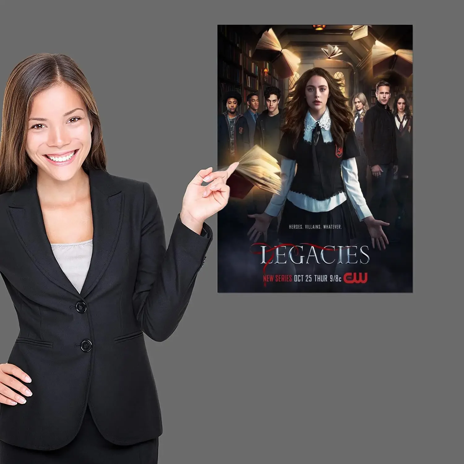 Legacies TV show Poster Canvas Art Poster and Wall Art Picture Print Modern Family bedroom Decor Posters