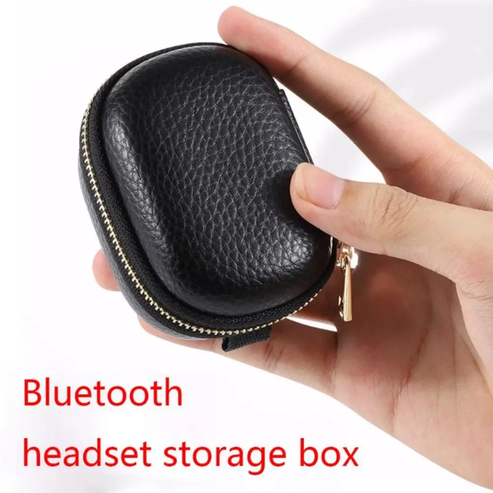 PU Leather Protection Bag Hard Storage Box Carry Case for B&O PLAY Beoplay E8 Headset