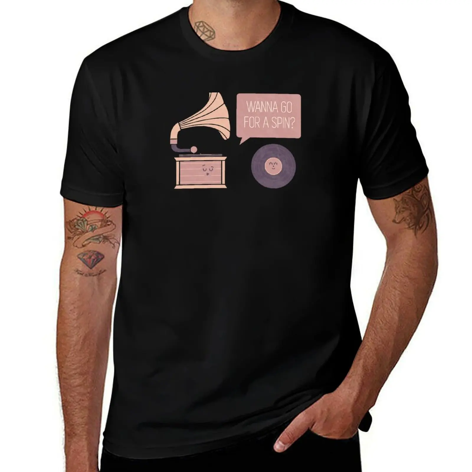 

The Player T-Shirt Retro Style Print Casual Top