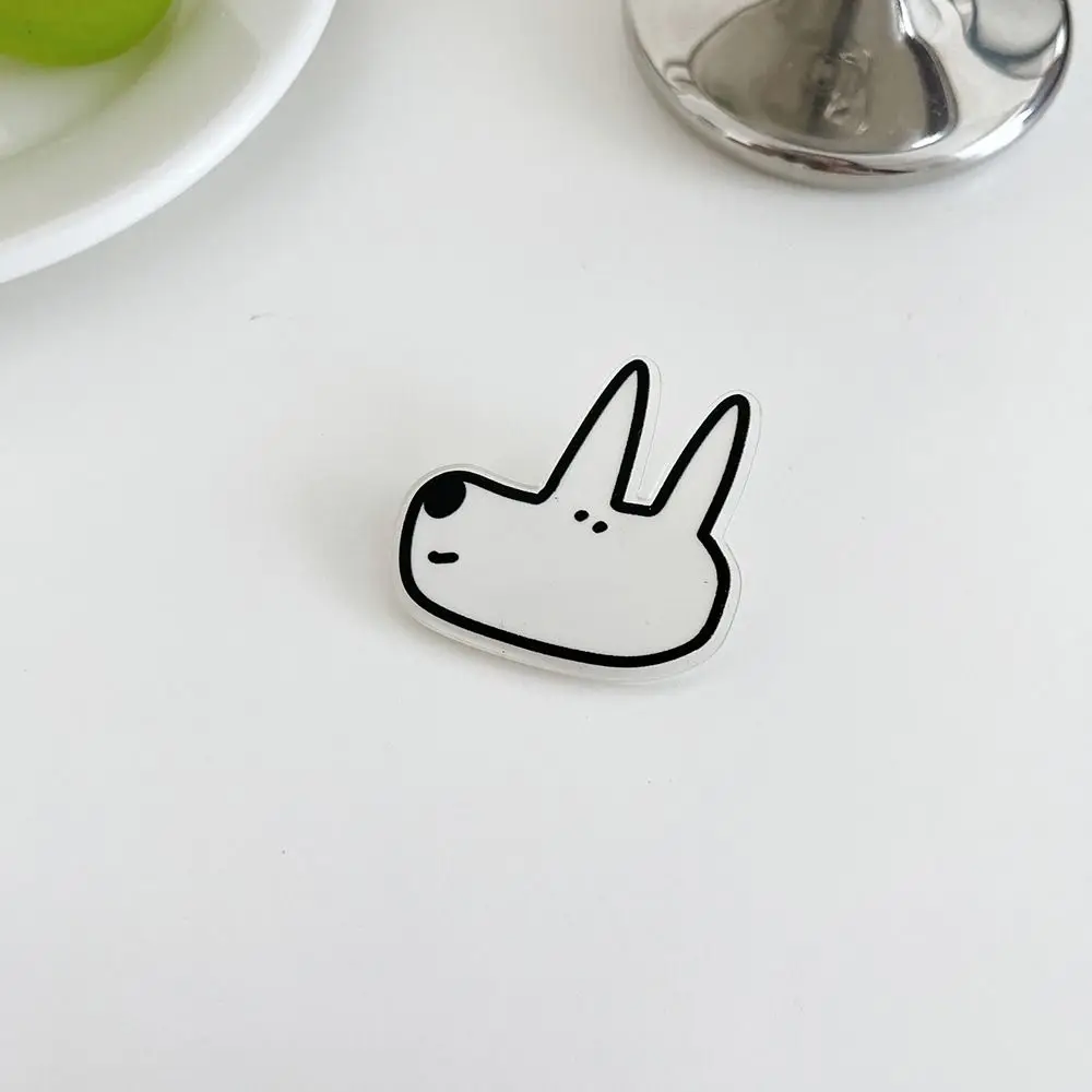 Creative Shih Tzu Acrylic Dog Pin Kawaii Dobermann Maltese Puppy Brooch Shiba Inu Breastpin Husky Badge Gift