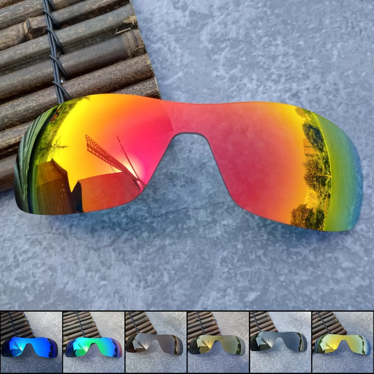 

Сменные поляризационные линзы Hokklo для совместимых объективов Oakley Ridgeline OO9419 с множеством цветов