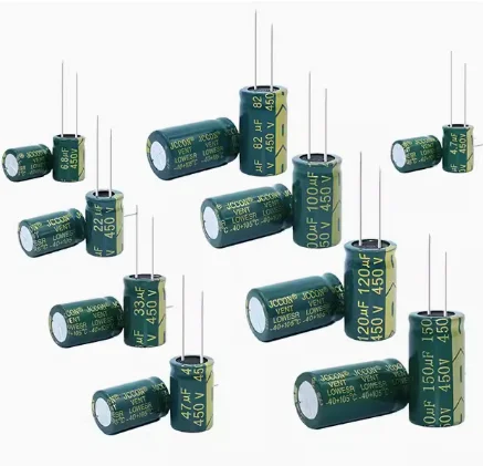 450v4.7/6.8/10/15/22/33/47/82/100/120/150uf220uf Aluminum electrolytic capacitor