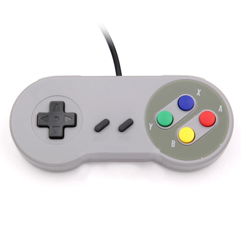 1PCs USB Gamepad Retro Gaming Joystick Wired Controller for Linux SNES Game PC NESPi RetroPie Windows Raspberry Pi 4B 3B+ 3B