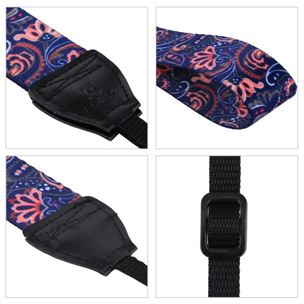 PULUZ Retro Ethnic Style Multi-color Series Butterflies Shoulder Neck Strap Camera Strap for SLR / DSLR Cameras Accessories