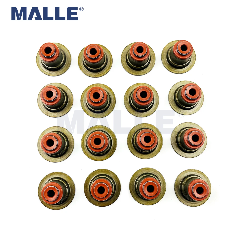 Valve Stem Oil Seal Kit For Buick L91 Excelle 1.6 Chevrolet Aveo Lanos KALOS Hatchback T200 1.6 LACETTI Car Accessories 96353035