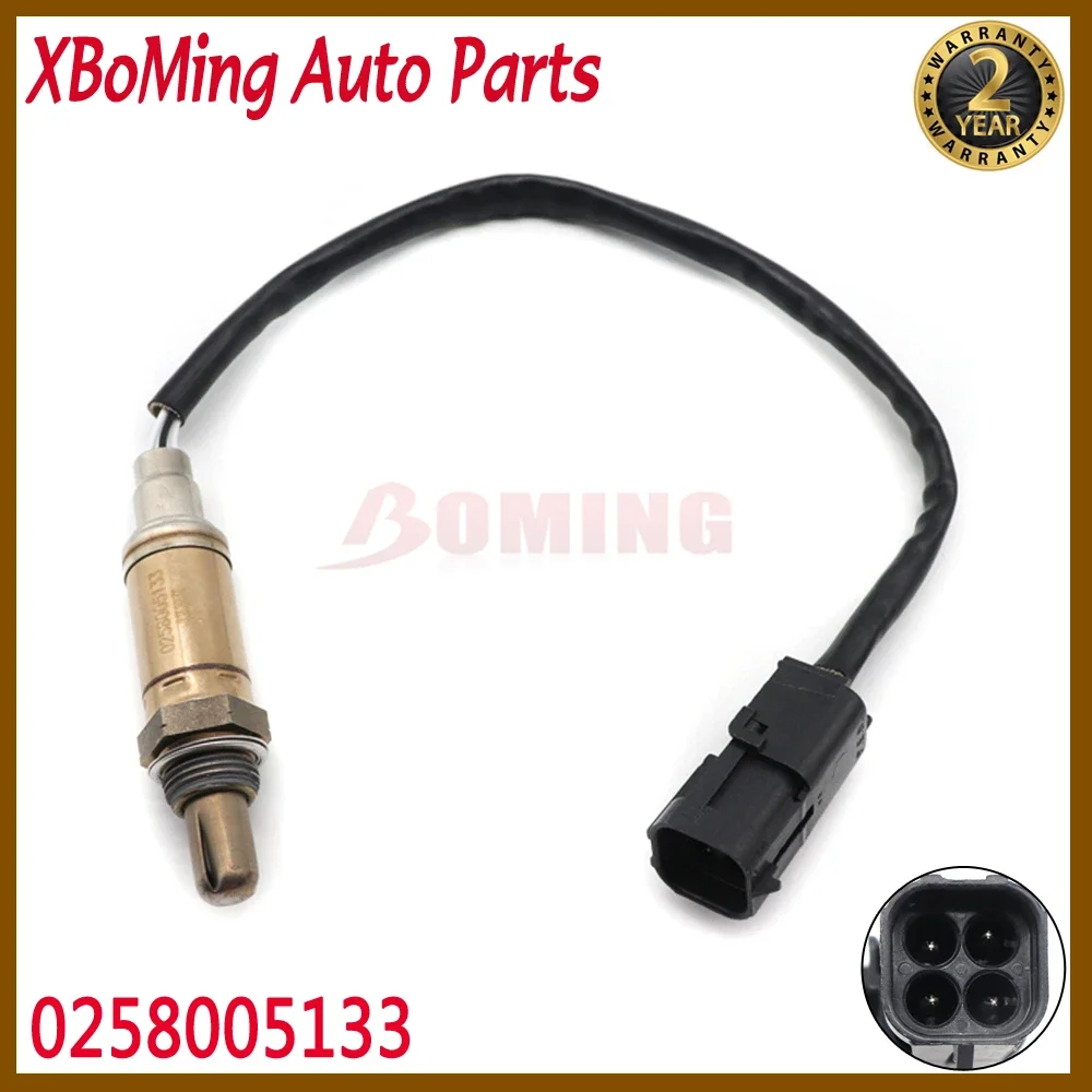 Car 0258005133 Lambda Oxygen O2 Air Fuel Ratio Sensor For ZAZ VAZ 2112 211 2115 BA3 Lada DIVA NIVA SABLE 1.3L 1.7L 1300 1700