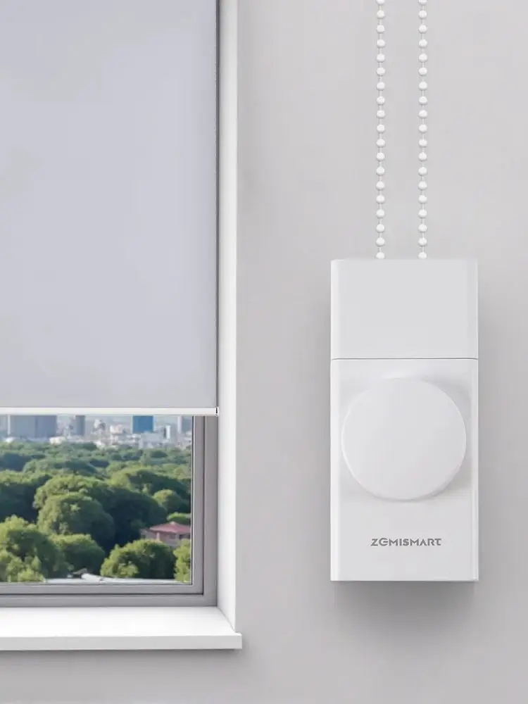 Sterownik rolet Zigbee Zemismart współpracujący z aplikacją Homey Tuya Smart, akumulatorowy silnik do rolet, sterowanie głosowe Alexa Google Home, ZMP1 — zdjęcie produktu 7