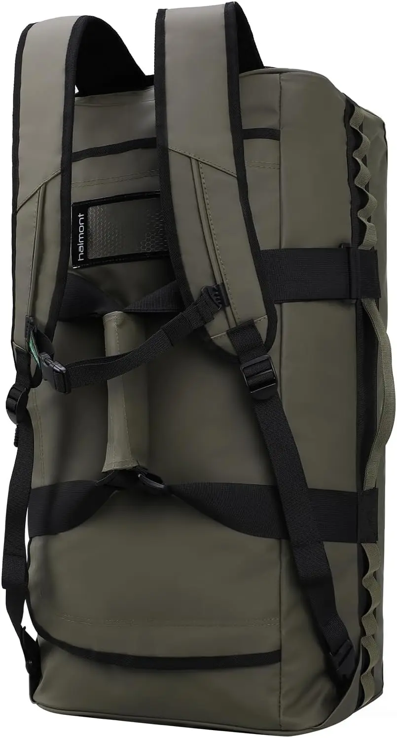 

Convertible Duffel Backpack, Heavy Duty 90L Travel Bag for Outdoor Camping Hiking, Army Green