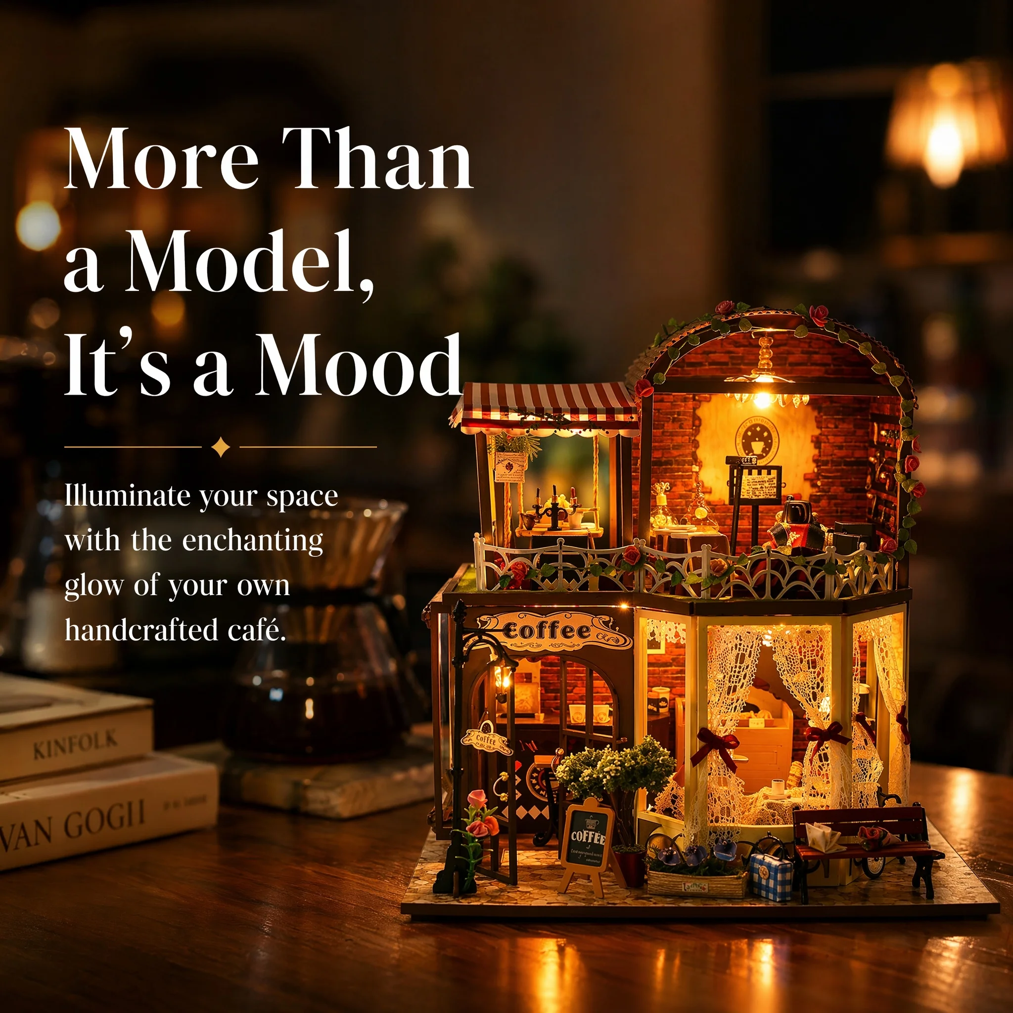 مجموعة بناء منزل الدمى المصغر  - مراجعة Lighting Home Decor Products وسعره