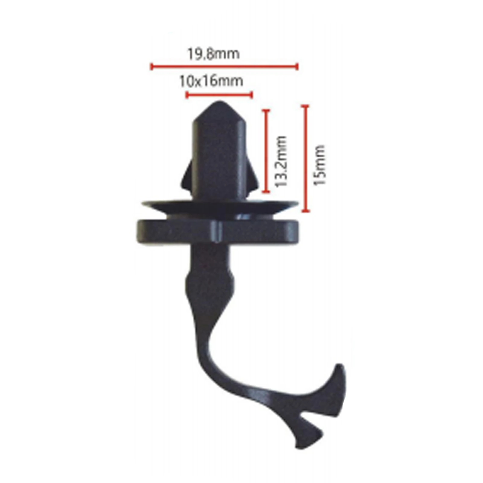 3pcs Windshield Moulding Retaining Clips Car A Pillar Trim Hardware Windshield Moulding Retaining Clips For Toyota