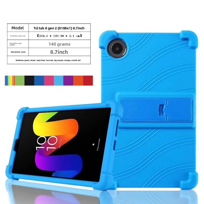 Stoßfeste TPU-Hülle für TCL Tab 8 NXTPAPER 5G 8.7 8189S, Vollständiger Schutz, Mehrere Farben – Detail 2