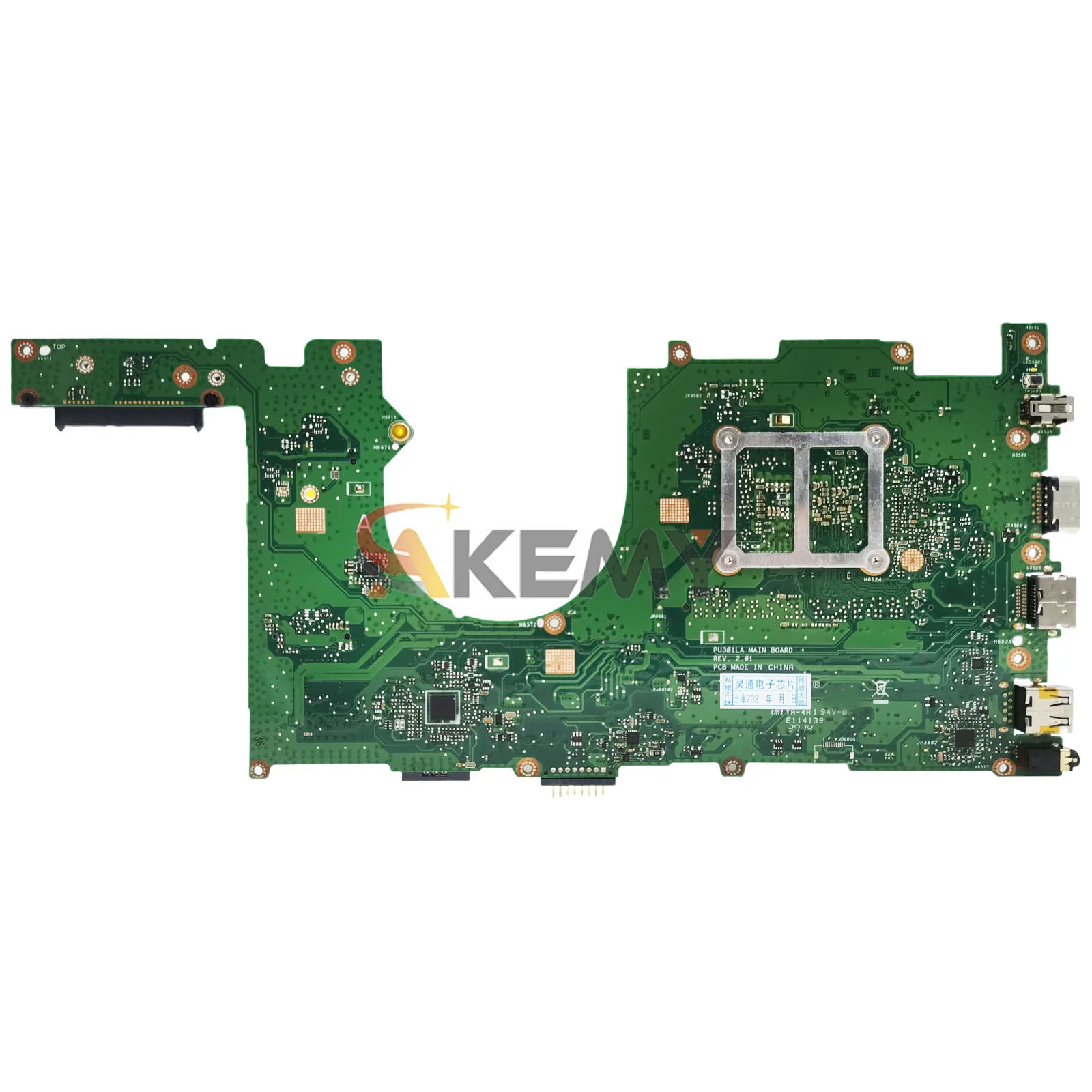 PU301LA Mainboard For ASUS ASUSPRO ESSENTIAL PU301 i3-4010U I5-4200U I7-4500U Laptop Motherboard Test work 100% Origina
