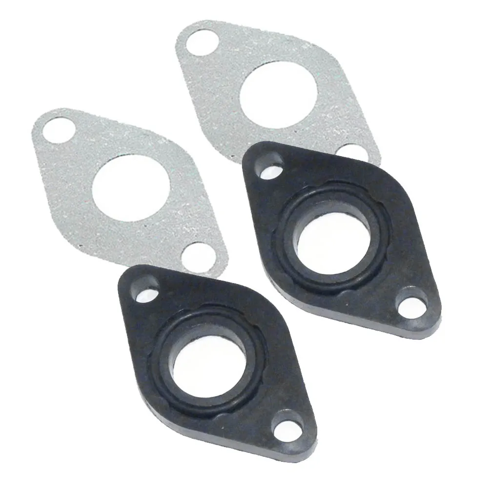 (2Pieces ) INTAKE MANIFOLD SPACER GASKET FOR CHINESE SCOOTER 50cc QMB139 gy6